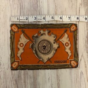 Vintage Oregon Agricultural College Cigar Flannel